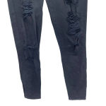 AGOLDE  Sophie‎ Skinny Jeans High Rise Distressed Moonstruck Wash Black Size 28 Photo 4