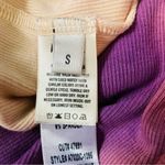 AGOLDE  Revolve orange purple and yellow ribbed scoop next tank body suit. S Photo 6