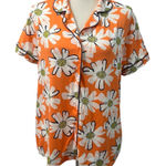NWT Hello Mello Lazy Daisy Lounge Top Loungewear S/M Colorful Comfy Orange Size undefined Photo 0