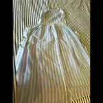 Urban Outfitters  Size S Elle Midi Dress Blue Embroidered Pocket  sun dress Photo 2