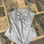 No Boundaries  Y2k Blue Tank Top Multicolored Beads Women's Teen Size L (11-13) Photo 1