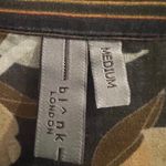 Anthropologie Bl-nk London Hadley Button-Front Tunic Dress Medium Yellow Floral Photo 4