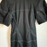 Madewell Puff-Sleeve Drop-Waist Midi Dress Size: 0, NWT Photo 3