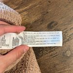 Abercrombie & Fitch puff sleeve smocked sweetheart neck tan crop top Size XL Photo 4