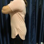 a.gain Dusty rose flowy crossover tee, L Photo 1