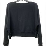 Champion  French Terry Campus Cropped Wide Crewneck Sweatshirt Small Flawless Photo 3