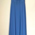 Vintage 70s Erica Loren Lingerie Slip Blue Size M Photo 0