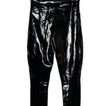 Spanx NEW  Patent Leather Leggings Black Women's Size Medium Photo 2