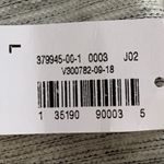 Old Navy  Dress Light Gray Textured Scoop Neck 3/4 Sleeve Shift Dress Large NEW Photo 9