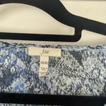 Joie  Women’s XXL Blue Paisley Patterned Midi Chiffon Dress Photo 2