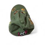 Cowboy Hat Olive Otto Flex‎ Western Embroidered Skull Horseshoe Sheriff Star Green Photo 3