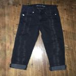 American Eagle bleach dyed cropped skinny bermudas Photo 0