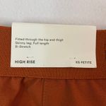 Ann Taylor Dress Pants High Rise Zipper Accents Copper Brown Petite Sz XSP NWT Photo 8