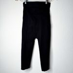 Blanqi Everyday Maternity Belly Support Crop Leggings Black Size L Photo 4