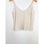 Frame  Cream V-Neck 100% Silk Camisole Size Small  Minimalist Classic Photo 7