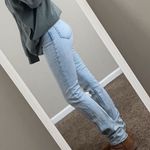 Abercrombie & Fitch Slim Straight 90’s High Rise Jeans Light Wash Photo 4