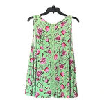 Matilda Jane  WEEKEND AWAY GREEN PINK‎ FLORAL TANK WOMEN SIZE MEDIUM Photo 5