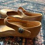 Taos Samba Brown Leather Mary Jane Shoes Velcro Strap Womens Size 6 Photo 1