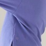 Athleta  Retroterry Polo Sweatshirt Purple Lavendar Long Sleeve Collar Size M Photo 1