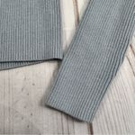 Brandy Melville Pale Blue Cropped V Neck Button Front Sweater Size Small Photo 6