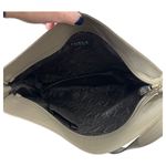 Furla  Grey Leather Shoulder Hobo Purse Photo 4