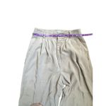 Reformation  Mason Khaki Trousers High Waist Pleated Wide Leg Career Pants Size 0 Photo 7