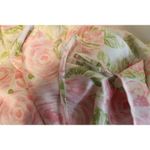 Cabernet‎ Pink Floral Satin Slip Dress Rose Lingerie Coquette Pockets Size XL Photo 5