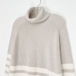 COS Striped Rollneck Turtleneck Knit Sweater Size XS Wool Cotton Blend Photo 3