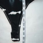 Olivaceous  tie dye strappy v neck bodysuit in size medium Photo 11