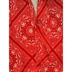 Agnes & Dora  Red Bandana Print Leggings‎ Casual Pants Trendy Fashion Bottoms Photo 1
