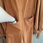 Free People NEW Linen Josie Jumpsuit Size 8 Photo 3