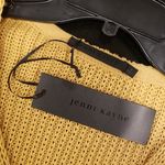 Jenni Kayne ππ Fisherman Organic Cotton Blend Sweater Mustard Yellow Small NWT Photo 13