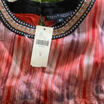 Anthropologie Tanvi Kedia Boho Mini Dress in Pink Combo Size Medium NWT $190 Photo 3