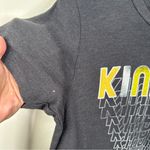 Anthropologie NWT Junk Food Size Small Gray Kindness Graphic Tee Shirt Photo 5