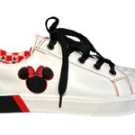 NWT Ground Up Women’s Minnie Mouse Lace Up Sneakers White Size 9 Photo 3
