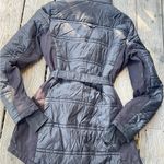 Michael Kors puffer coat with belt for women Black Size M Photo 10