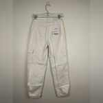 Pistola White Josephine Ankle Barrel Leg Cargo Jeans Women’s Sz 24 NWT Photo 8