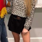 Vestique Cheetah Long Sleeve Crop Top Photo 0