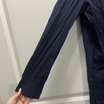 COS  Navy Blue Collared Shirt Dress Size 4 US Photo 3