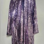 Parker  Sequined Cocktail Mini Dress Size 14. H Photo 2