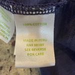 Lilly Pulitzer  Navy Long Sleeve Top with White Embroidery Photo 4