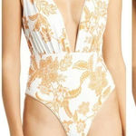 Maaji  Nacar Faena Metallic One-Piece Swimsuit (XS) Photo 0