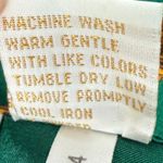 Victoria's Secret Vintage  Emerald Green Floral Print Satin Pajama Dress‎ Small Photo 8