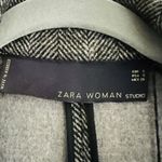 ZARA Gray Single Breasted Wool Blend Long Coat - S Photo 1