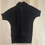 Maurice's  Black Knit Short Sleeve Open Front Cardigan - Size Large Photo 2