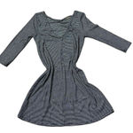 One Clothing Los Angeles Stripe Shift Dress With Criss Cross Detail Photo 0
