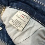 Torrid Distressed Plaid Backing Skinny Denim Jeans Photo 5