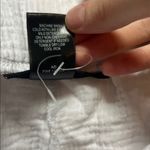 Ashley Stewart  White Cotton Wide-Leg Pants Photo 3