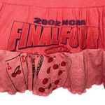 MELINDA ZOLLER Vintage 2002 NCAA Final Four‎ Indiana & Oklahoma Mini Skirt EUC L Pink Size L Photo 4