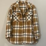Members Mark Women's Plaid Button Front Shacket~ City Slicker Medium Photo 3